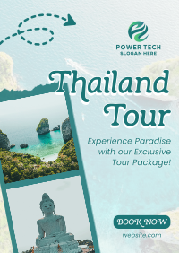 Thailand Tour Package Flyer Image Preview