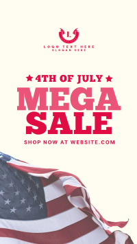 Fourth of July Sale Instagram story Image Preview