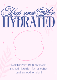 Skincare Hydration Benefits Poster Image Preview