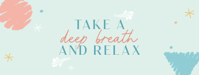 Take a deep breath Facebook cover Image Preview