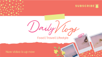Scrapbook Daily Vlog Animation Image Preview