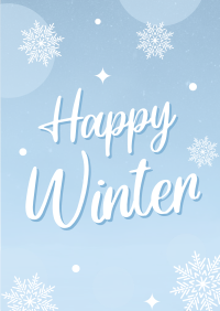 Simple Winterly Greeting Flyer Image Preview
