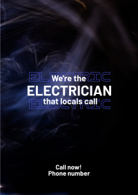 Electrician Service Poster Image Preview