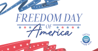 Freedom Day of America Facebook ad Image Preview