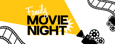 Family Movie Night Facebook cover Image Preview