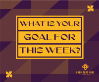 Monday Goal Engagement Facebook post Image Preview