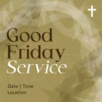  Good Friday Service Linkedin Post Design
