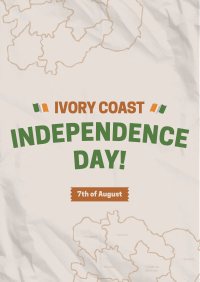 Côte d’Ivoire Independence Day Flyer Image Preview