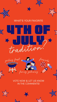 Quirky 4th of July Traditions Instagram Reel Preview