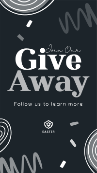 Giveaway Notice Instagram story Image Preview