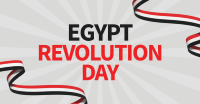 Egypt Revolution Day Facebook Ad Design