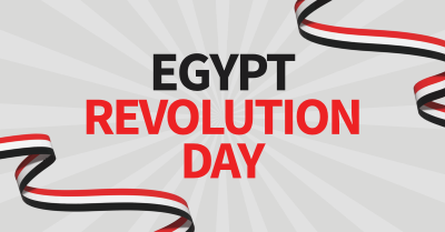 Egypt Revolution Day Facebook ad Image Preview
