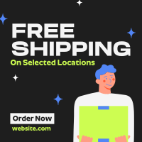 Cool Free Shipping Deals Instagram Post Preview