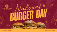 National Burger Day Facebook Event Cover Design