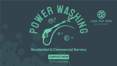 Pressure Washer Services Facebook event cover Image Preview