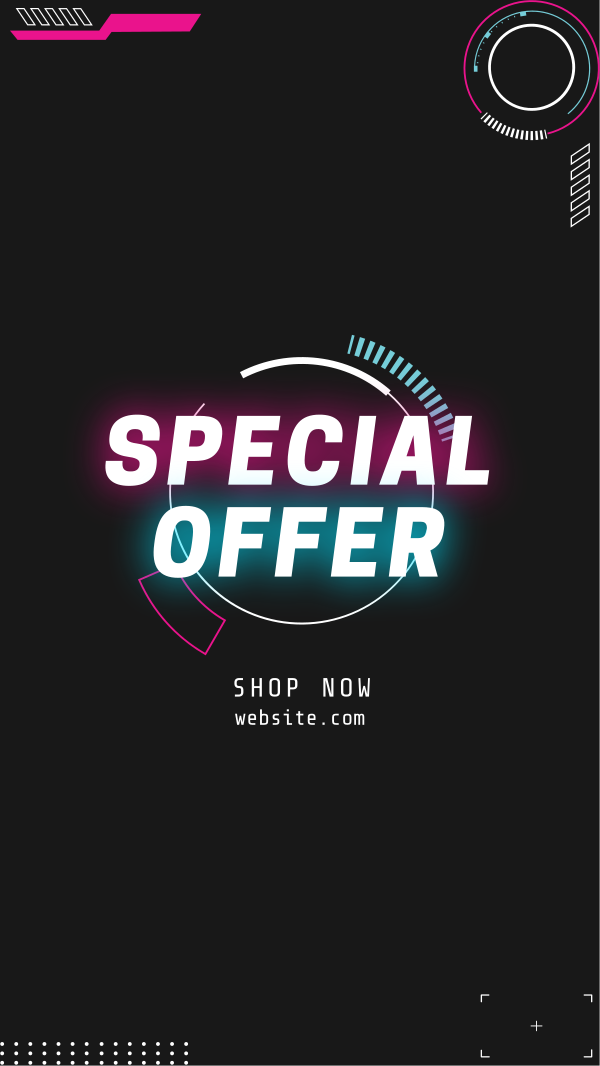 Techy Special Offer Instagram Story Design Image Preview