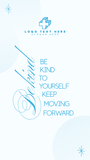 Be Kind To Yourself Facebook story Image Preview