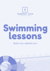 Swimming Lessons Poster Image Preview