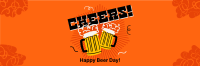 Cheery Beer Day Twitter header (cover) Image Preview