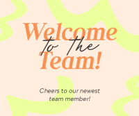 Quirky Team Introduction Facebook Post Design