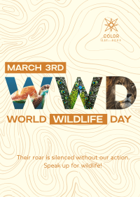 World Wildlife Day Poster Image Preview