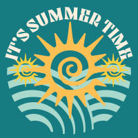 Summer Badge T-shirt Image Preview