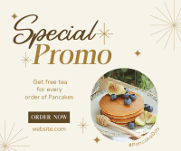 Stylish Pancake Day Facebook Post Design