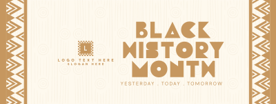 History Celebration Month Facebook cover Image Preview
