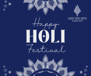 Holi Festival Facebook post Image Preview