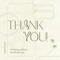 Elegant Thank you Instagram Post Preview