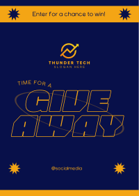 Giveaway Time Poster Image Preview