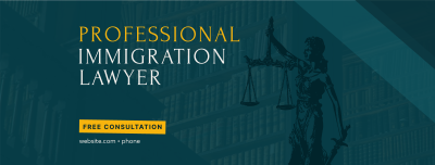 Immigration Lawyer Facebook cover Image Preview
