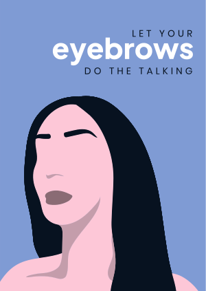 Expressive Eyebrows Poster Image Preview