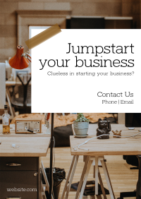 Jumpstart Your Business Flyer Design