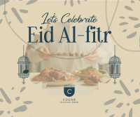 Eid Al Fitr Greeting Facebook post Image Preview