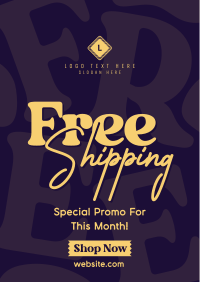 Special Shipping Promo Poster Image Preview