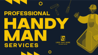 Professional Handyman Facebook event cover Image Preview