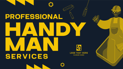 Professional Handyman Facebook event cover Image Preview