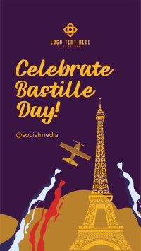 Celebrate Bastille Day YouTube short Image Preview