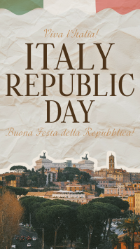 Elegant Italy Republic Day Facebook Story Design