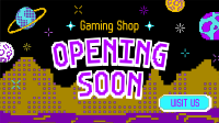 Pixel Space Shop Opening Facebook event cover Image Preview