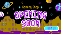 Pixel Space Shop Opening Facebook Event Cover Image Preview