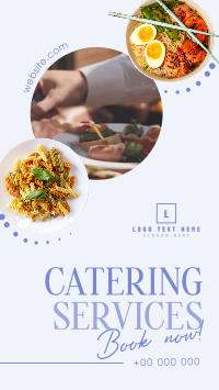 Food Catering Events Facebook Story Design