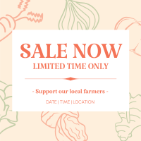 Farmers Market Sale Instagram post Image Preview