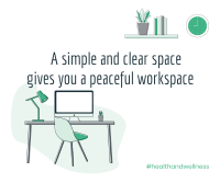 Ideal Workspace Facebook Post Design
