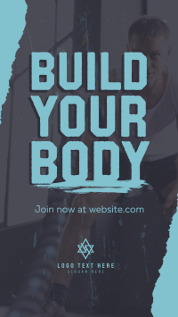 Build Your Body Instagram Story Design
