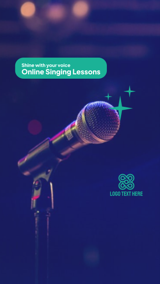 Singing Lessons Facebook story