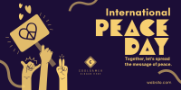 United for Peace Day Twitter post Image Preview