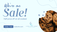Cookie Dessert Sale Facebook event cover Image Preview