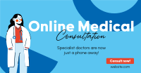 Online Specialist Doctors Facebook ad Image Preview